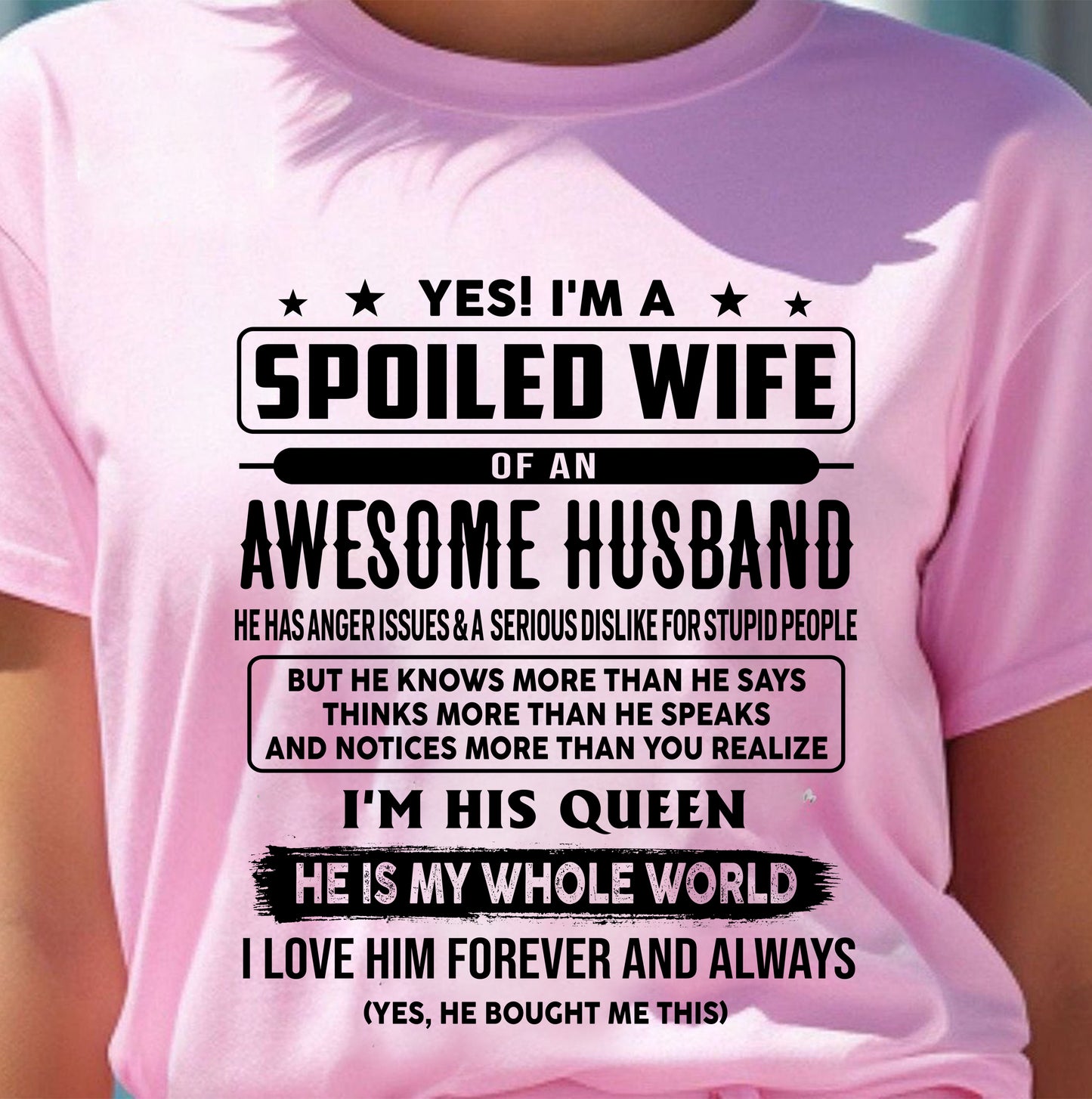 Awesome Husband - Perfect gift for your Wife - HL00 (Sku.AT06)
