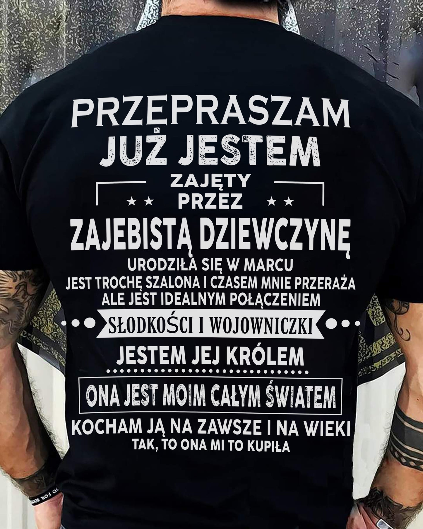 Dziewczyna z marca – idealny prezent dla swojego chłopaka - HL03 (SKU07-55-03)