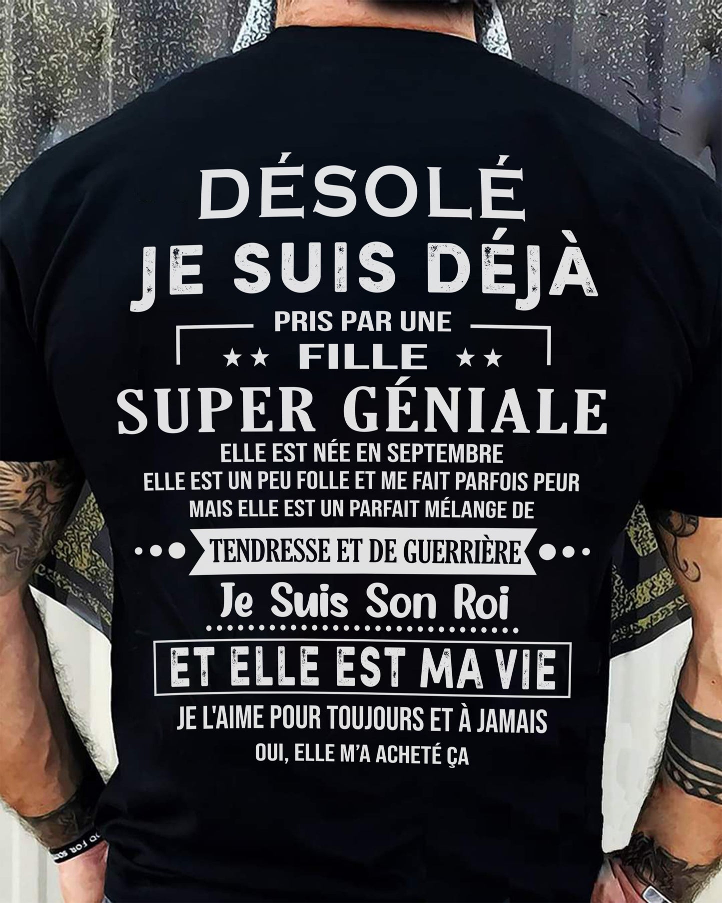 Septembre - Le cadeau parfait pour votre petit ami ou votre mari - HL09 (SKU04-111-09)