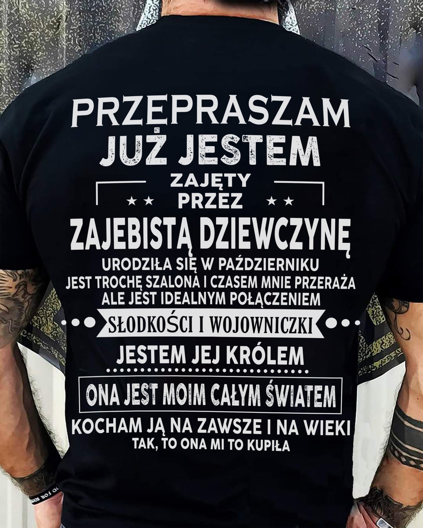 Dziewczyna z października – idealny prezent dla swojego chłopaka - HL10 (SKU07-55-10)