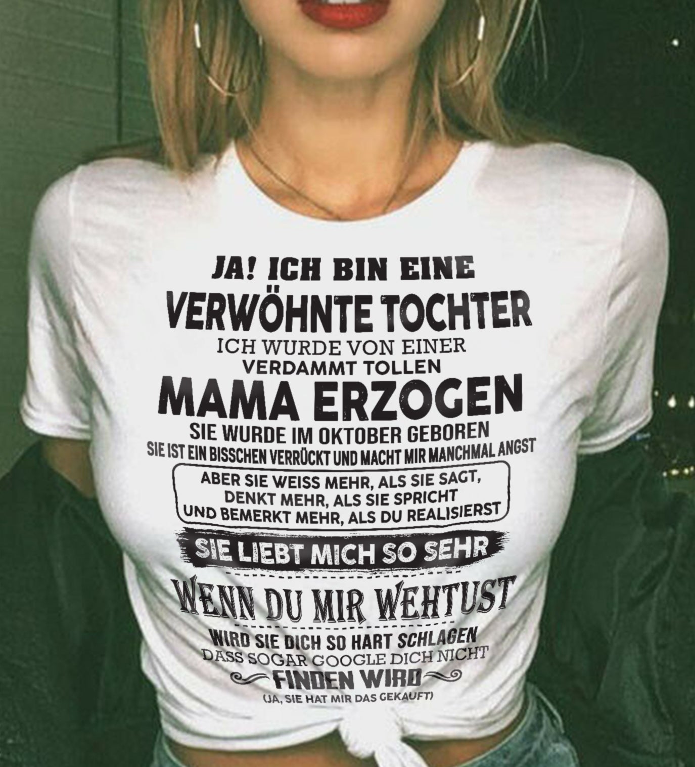 Oktober – Tolle Mama – Das perfekte Geschenk für deine Tochter – HL10 (SKU05-07-10)