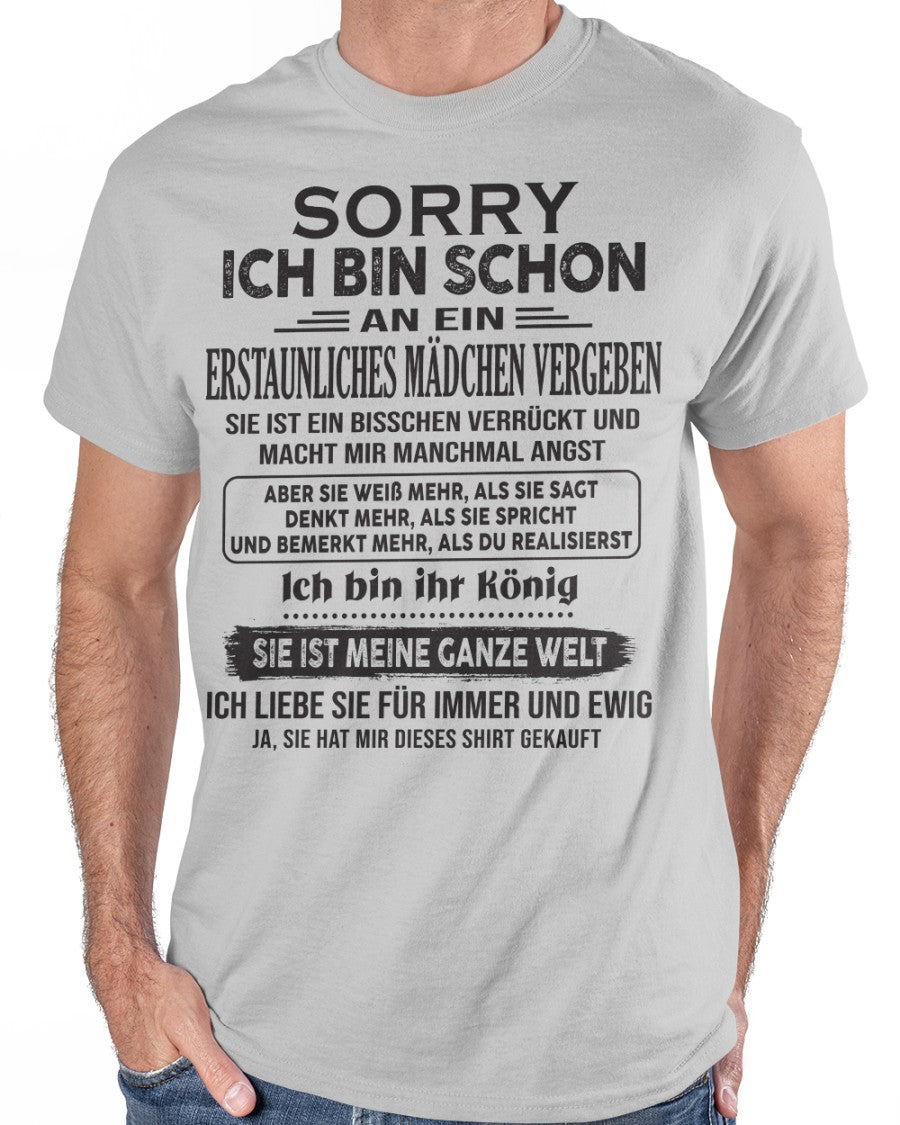 Sorry Mädels - Das perfekte Geschenk für deinen Freund (SKU05-25)