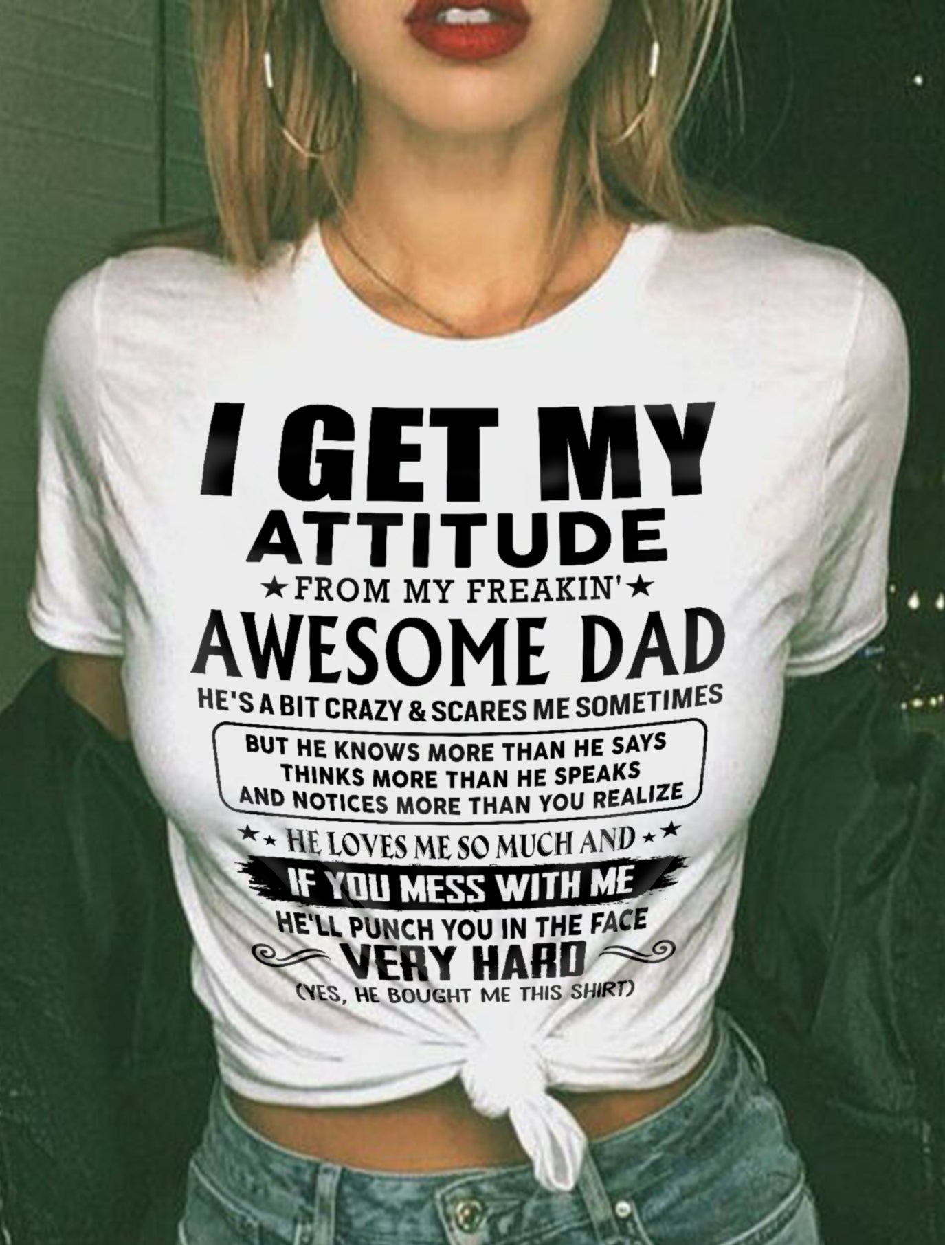 Thanks Dad - Gift for Son and Daughter From Dad - HL11 (SKU-TDD-CU-00)