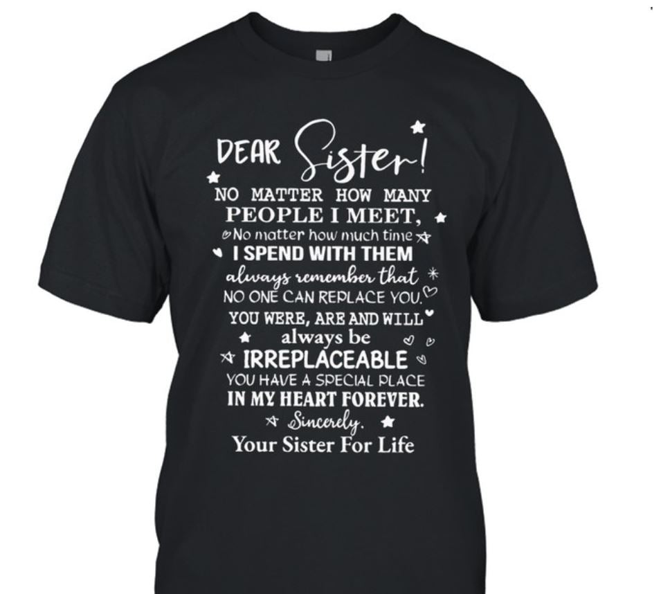 Dear Sister - Perfect gift for your Sister (SKU2606-286)