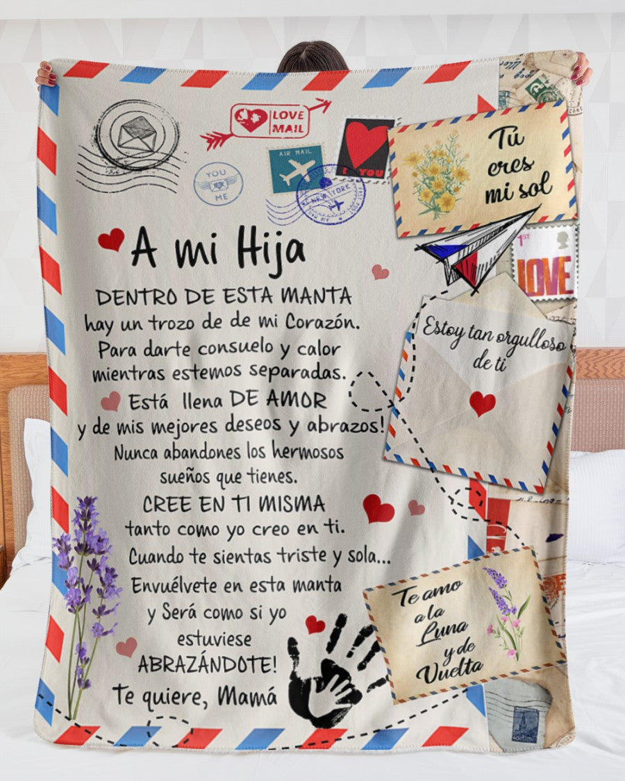 A mi Hija, Te Quiere Mama, Manta de la hija - T00 (Sku.Tbn.M1)