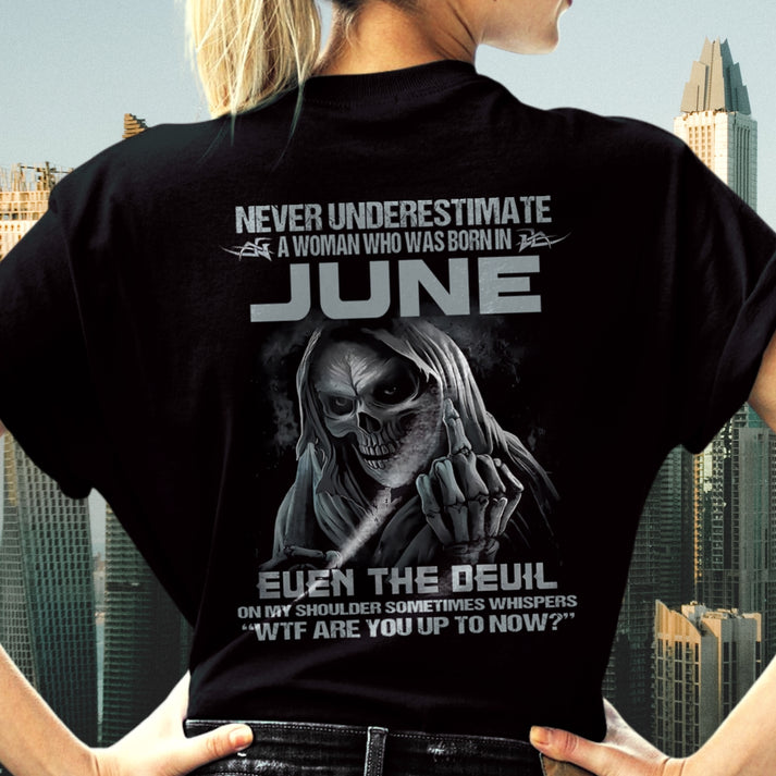 JUNE - NEVER UNDERESTIUNDER A WOMAN - FMA (SKU09-13-06)
