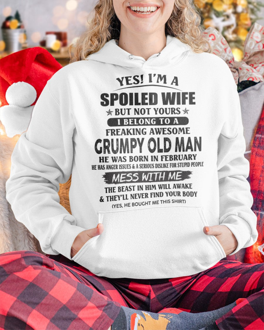 Grumpy Old Man February – Perfect gift for your wife – HL02 (SKU08-63-02)