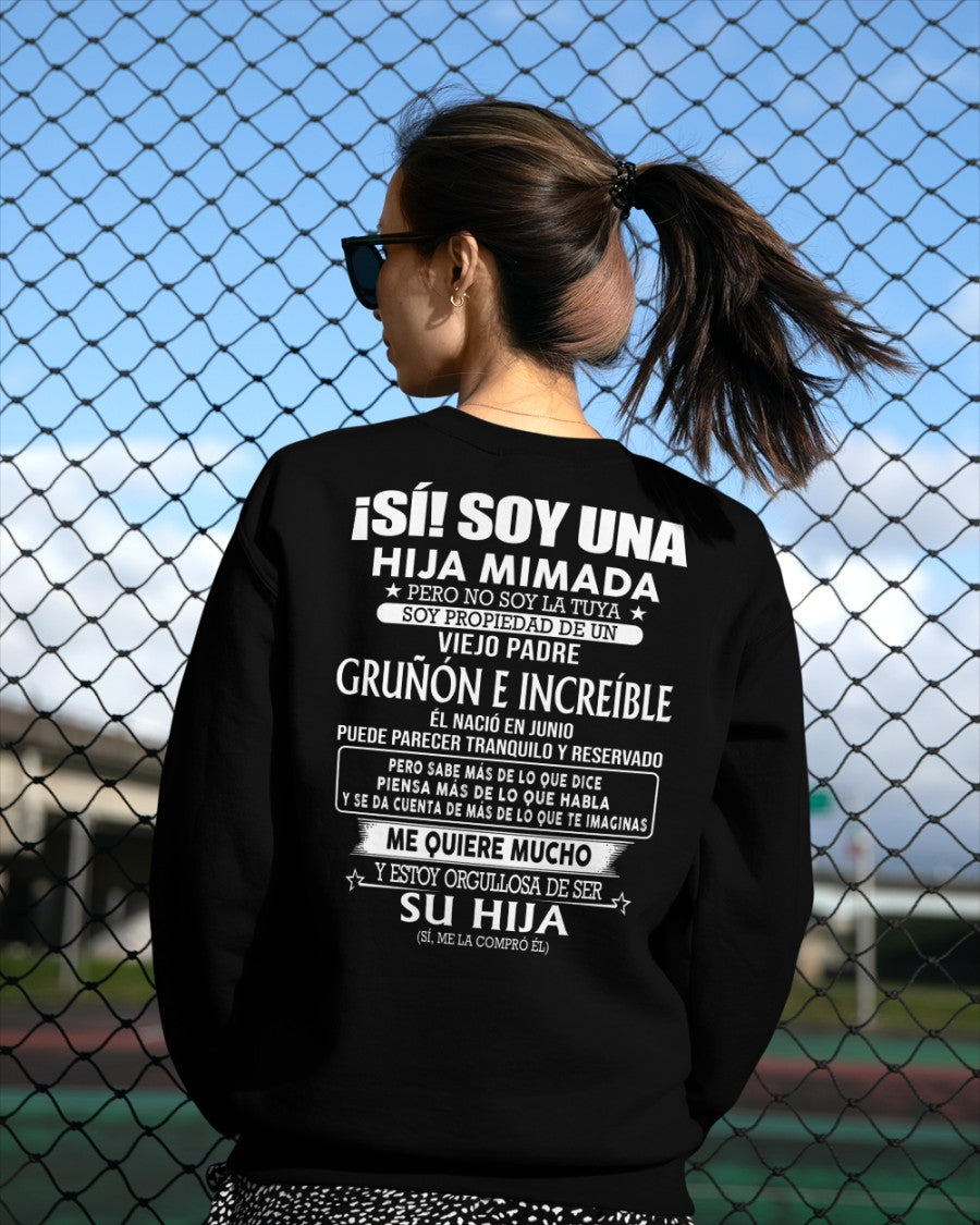 Junio Padre Increíble - Regalo especial para hija e hija - T06