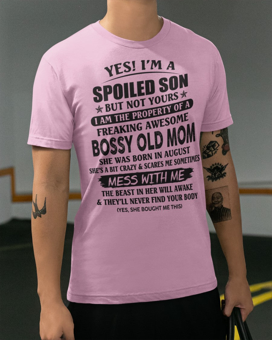 Awesome Mom August - Perfect gift for your son - HL08 (SKU07-83-08)