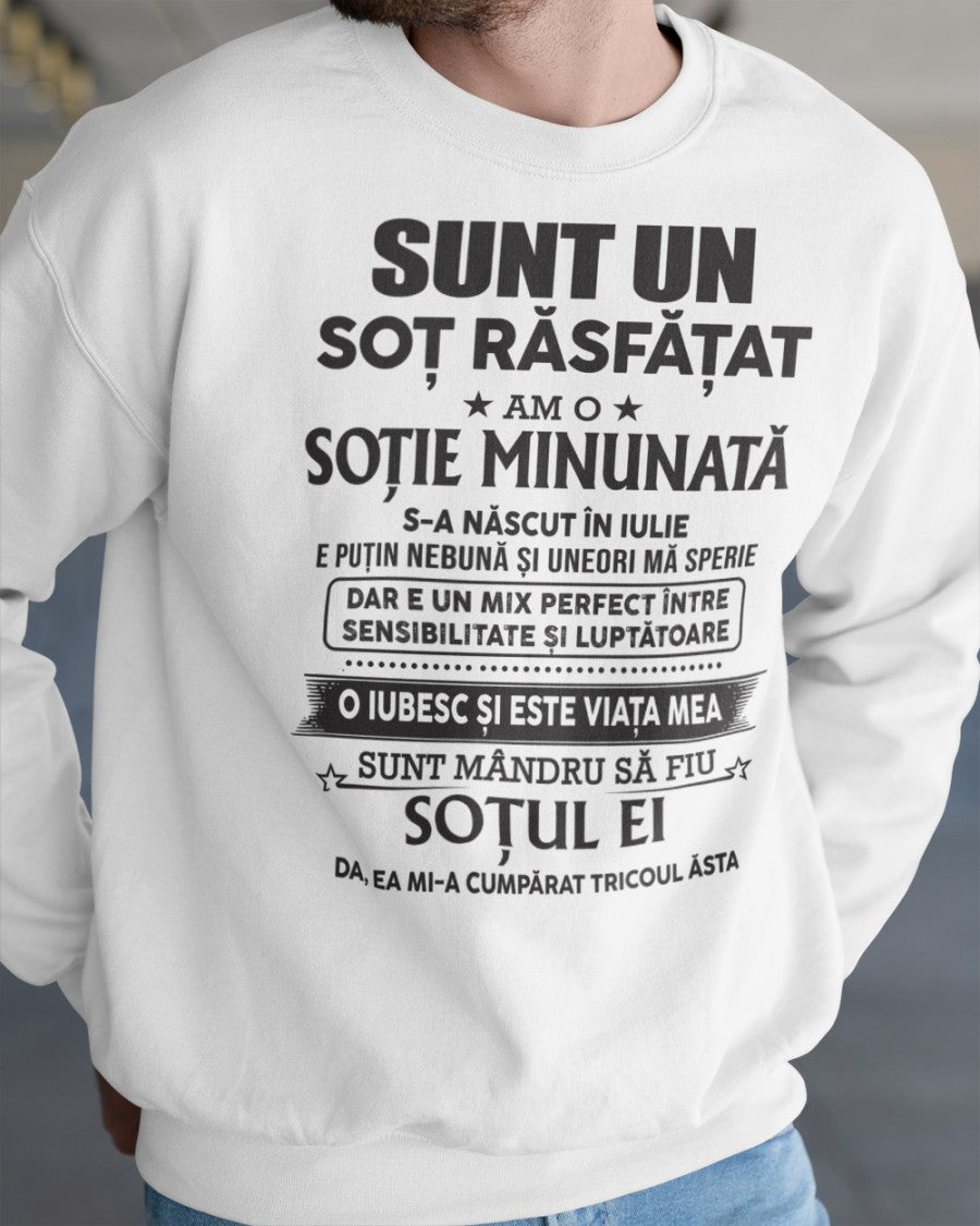 Soție minunată, născută în iulie – Cadoul perfect pentru soțul tău – HL07 (SKU06-63-07)