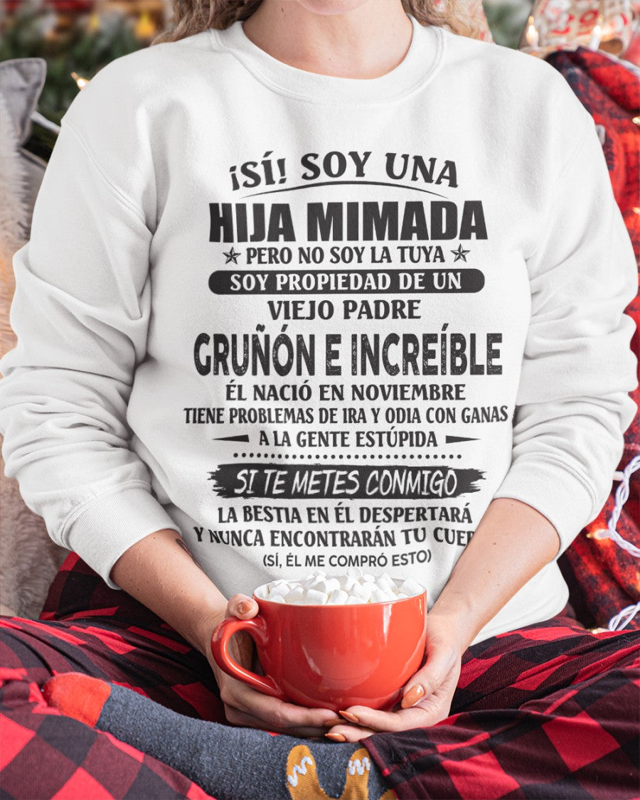 Padre increíble noviembre - Regalo perfecto para tu hija - T11 (SKU07-84-11)