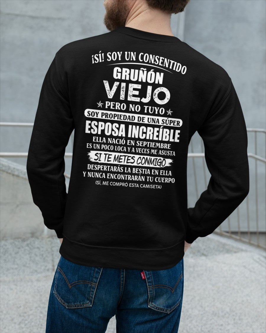 Esposa Increíble Septiembre - Regalo especial para tu marido - T09 (SKU07-68-09)