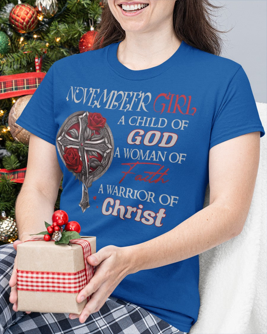 November Girl - A Child of God, A Woman of Faith, A Warrior of Christ - HL11 (SKU06-62-11)
