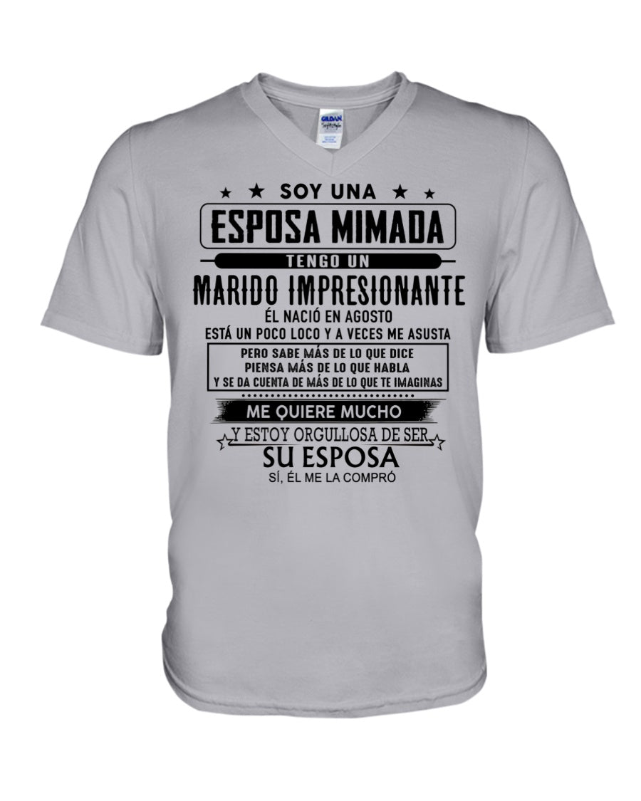 Agosto Marido - Regalo especial para Esposa - TBN - T08 (Sku.TbnA2)