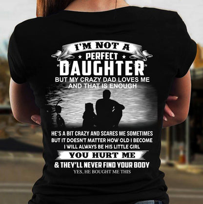 Crazy Dad - Special gift for your daughter from Dad ( SKU-US-CrazyDad)