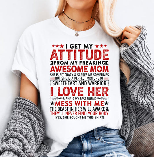 Awesome Mom - Perfect gift for your daughter from Mom - HL00 (SKU2607-338-00)