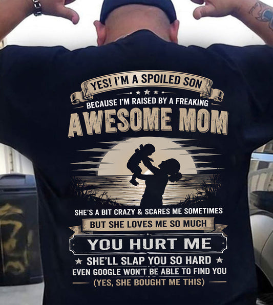 Awesome mom - Perfect gift for your Son From Mom - HL00 (SKU2607-275-00)