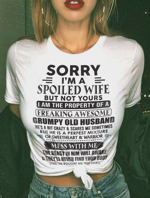 Grumpy Old Husband - Perfect gift for your Wife From Husband - HL00 (SKU04-08)
