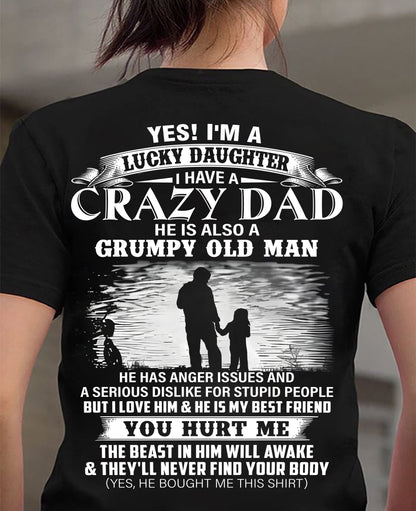 Gift For Daughter Tshirt - Funny T-shirts For Daughters - Special gift for your daughter - HL00 (SKU2604-47-00)