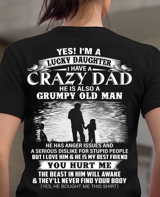 Gift For Daughter Tshirt - Funny T-shirts For Daughters - Special gift for your daughter - HL00 (SKU2604-47-00)