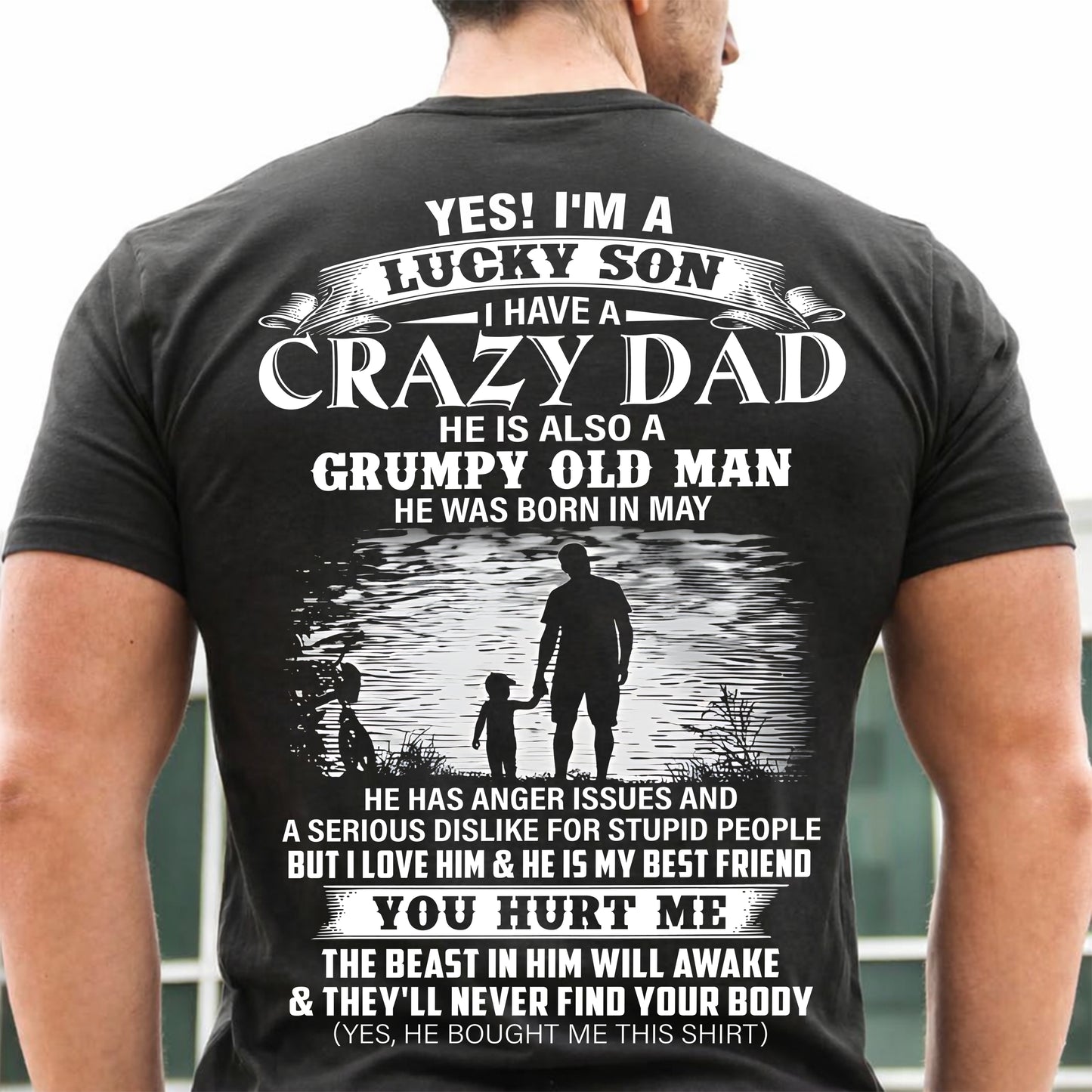 May - Gift For Son Tshirt - Funny T-shirts For Son - Special gift for your Son - HL05 (SKU2604-91-05)