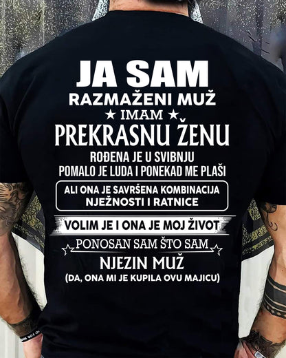 Svibanj – Nevjerojatna supruga rođena u svibnju – Poseban poklon za muža – CR - HL05 (SKU2605-260-05)