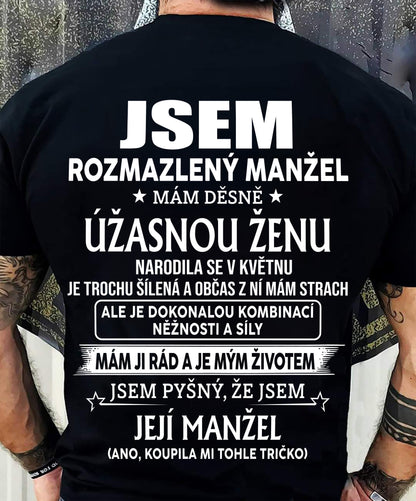 KVĚTNOVÁ ÚŽASNÁ ŽENA – PERFEKTNÍ DÁREK PRO VAŠEHO MANŽELA – HL05 (SKU2605-207-05)