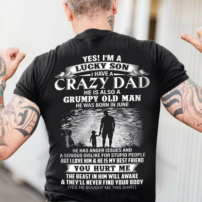 June - Gift For Son Tshirt - Funny T-shirts For Son - Special gift for your Son - HL06 (SKU2604-91-06)