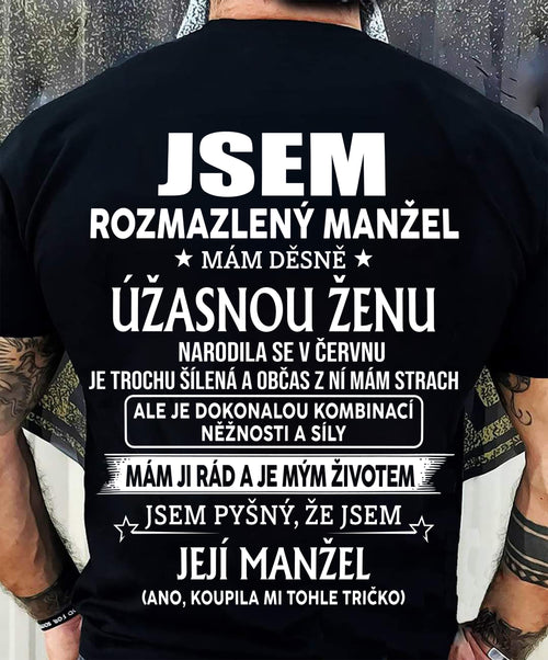 ČERVNOVÁ ÚŽASNÁ ŽENA – PERFEKTNÍ DÁREK PRO VAŠEHO MANŽELA – HL06 (SKU2605-207-06)