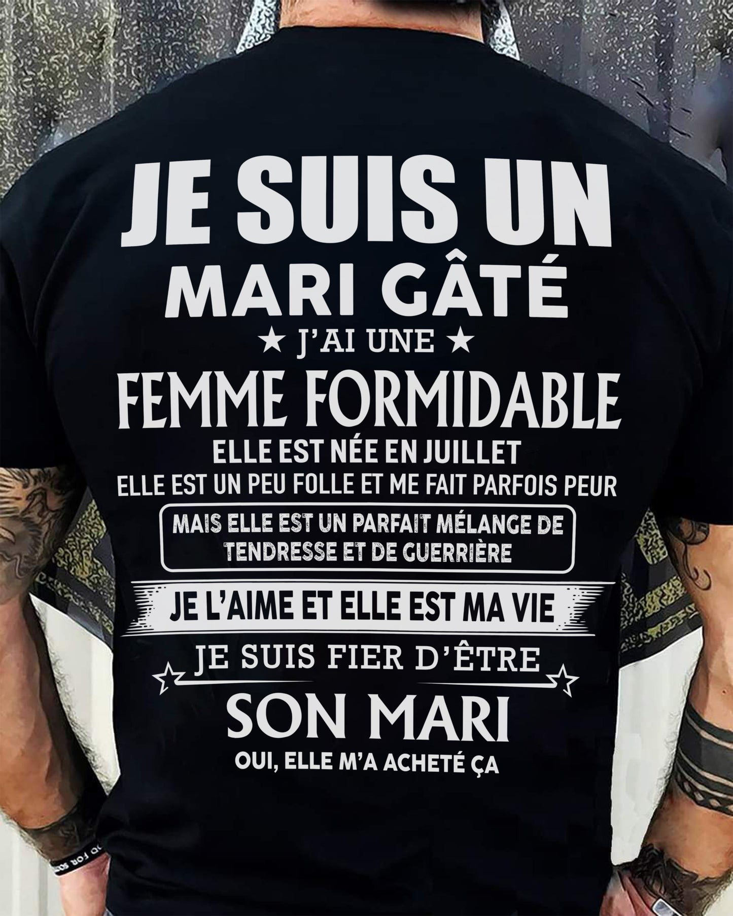 Femme Formidable Juillet – Cadeau Parfait Pour Votre Mari – HL07 (SKU06-56-07)
