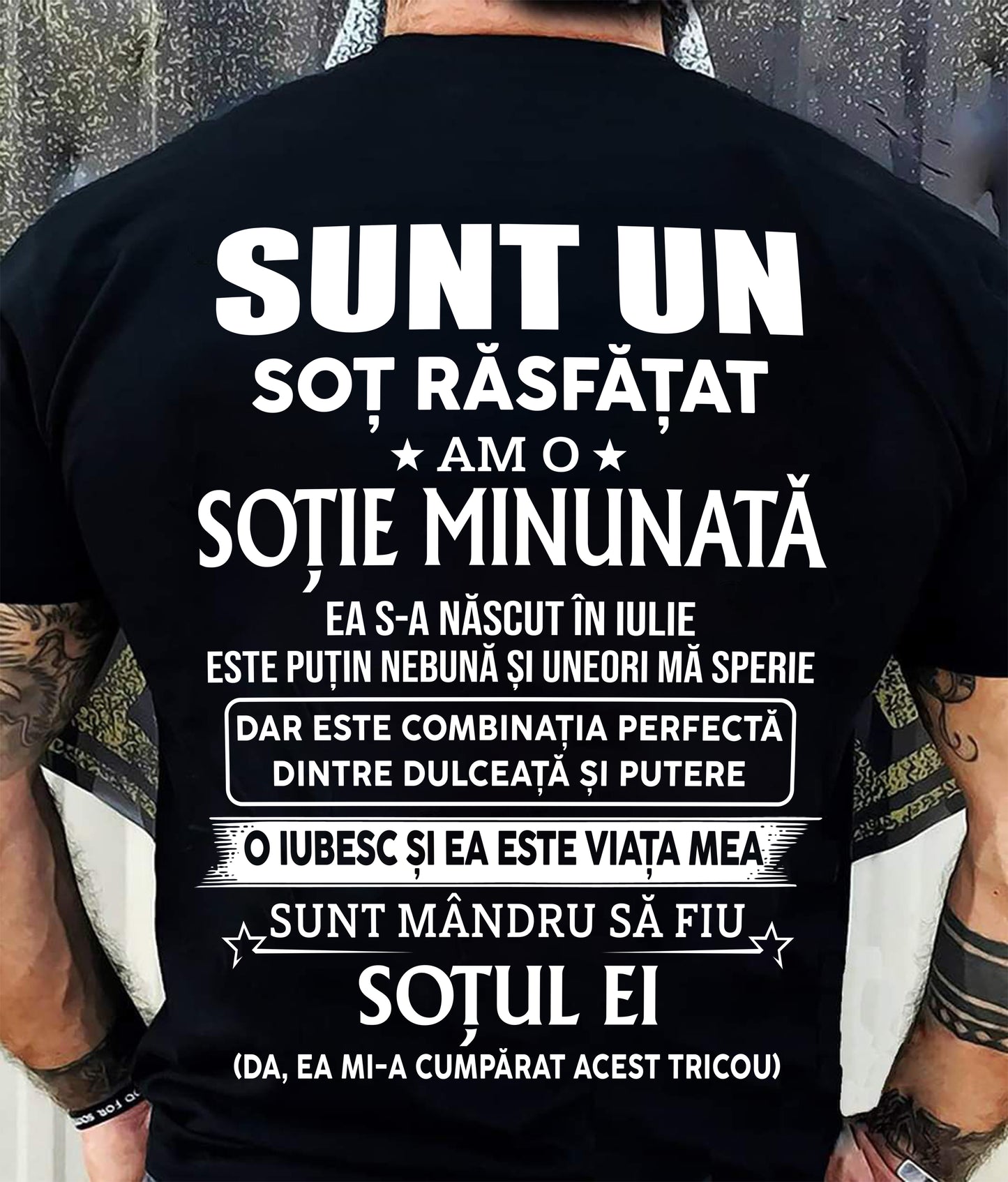 IULIE – SOȚIE MINUNATĂ – CADOUL PERFECT PENTRU SOȚUL TĂU – HL07 (SKU2605-261-07)