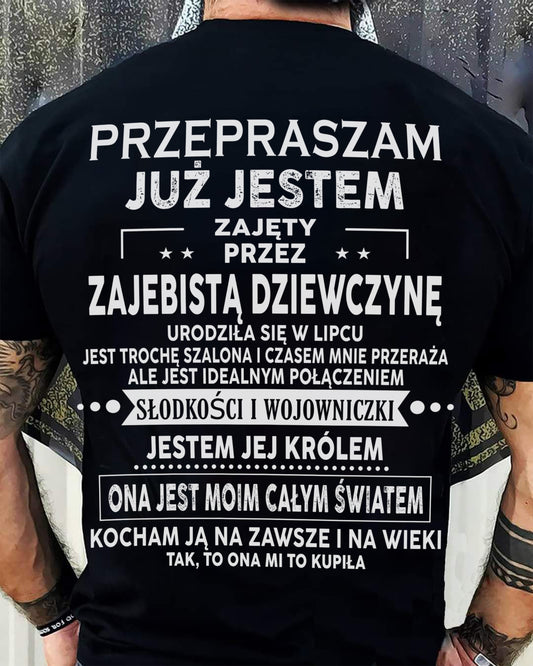 Dziewczyna z lipca – idealny prezent dla swojego chłopaka - HL07 (SKU07-55-07)