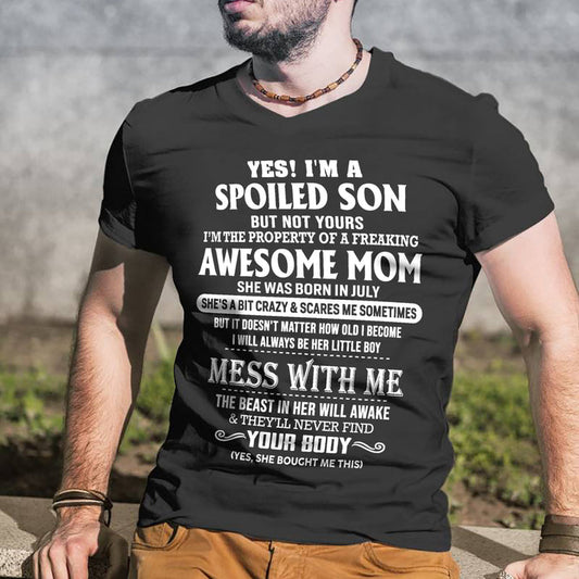 July - Amazing Mom - Perfect Gift For Your Spoiled Son - HL07 (SKU07-40-07)