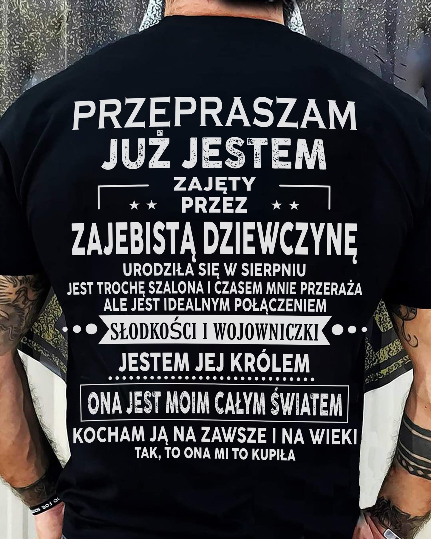 Dziewczyna z sierpnia – idealny prezent dla swojego chłopaka - HL08 (SKU07-55-08)