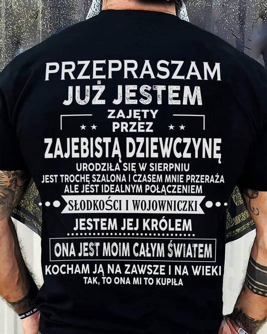 Dziewczyna z sierpnia – idealny prezent dla swojego chłopaka - HL08 (SKU07-55-08)
