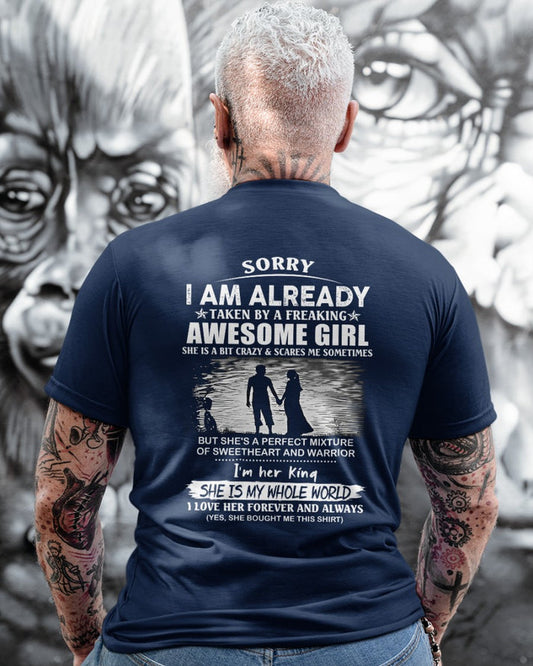 Funny Boyfriend, Husband T-Shirt - Perfect Gift from Wife for Anniversary or Birthday (SKU11-08-00) HL00