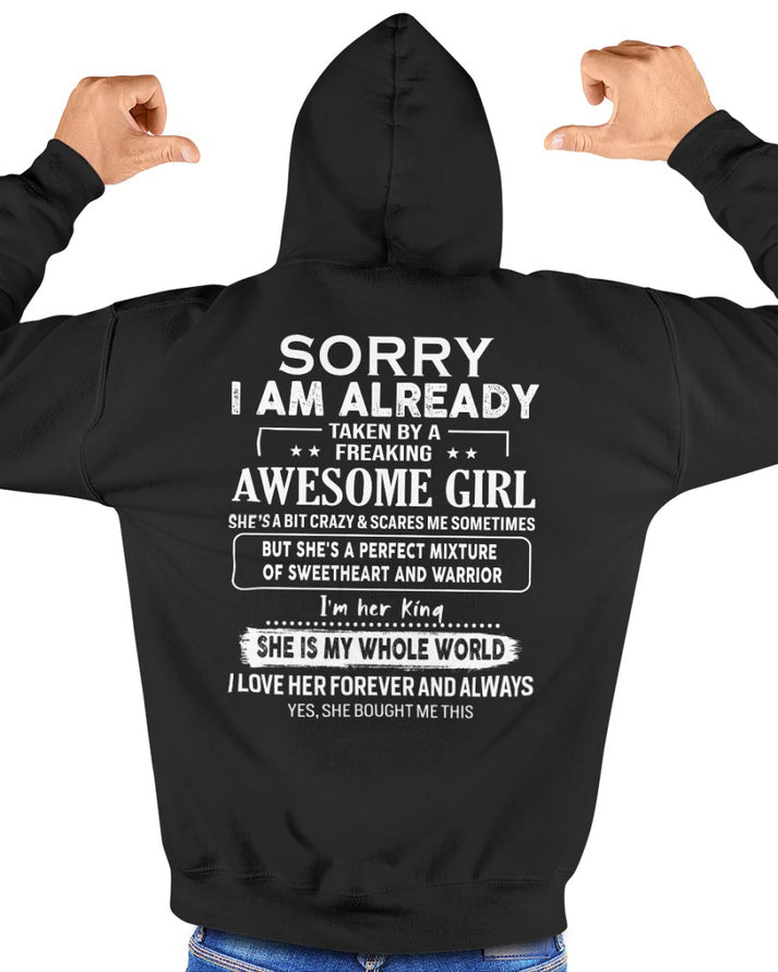 Awesome girl - Perfect gift for your boyfriend - (SKU04-86) - HL00