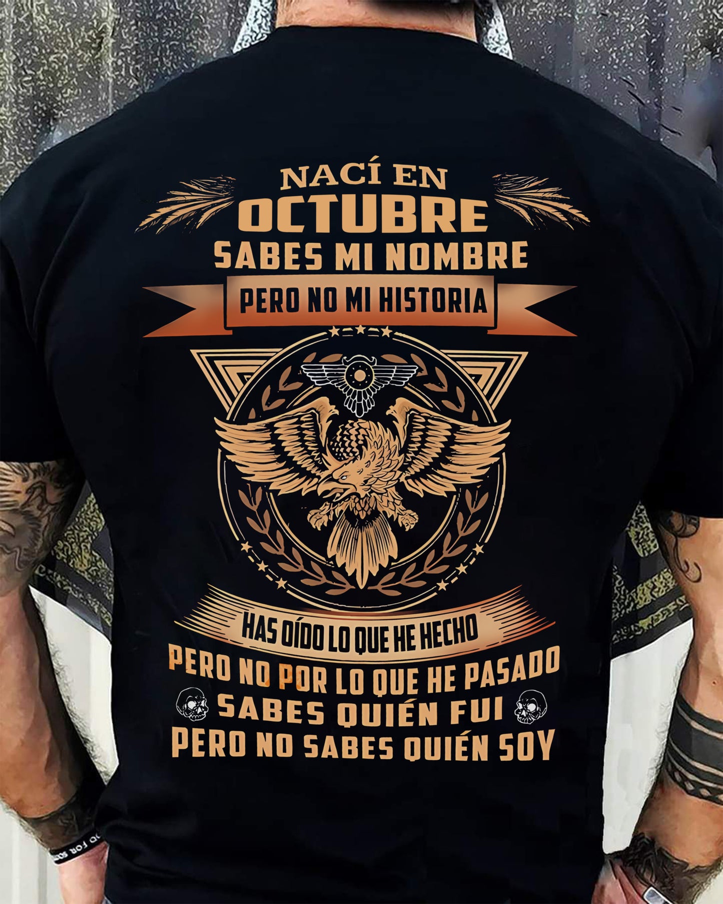 Nacido en Octubre – Esta camiseta es para ti – T10 (SKU07-71-10)