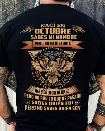 Nacido en Octubre – Esta camiseta es para ti – T10 (SKU07-71-10)
