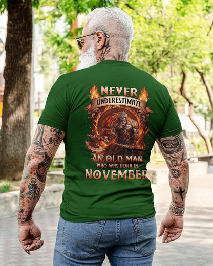 NOVEMBER - GRUMPY OLD MAN T-SHIRT - FUNNY T-SHIRTS FOR MEN - PERFECT GIFT FOR MEN - HL11 (SKU2604-257-11)