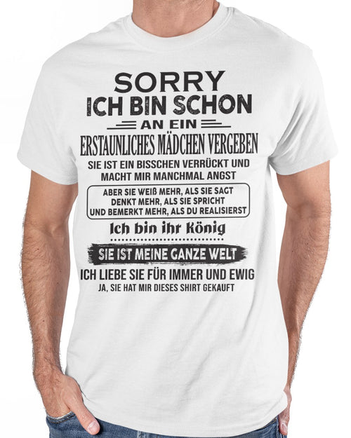 Sorry Mädels - Das perfekte Geschenk für deinen Freund (SKU05-25)
