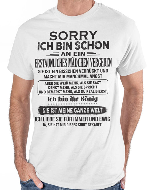 Sorry Mädels - Das perfekte Geschenk für deinen Freund (SKU05-25)