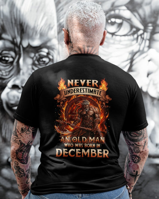 DECEMBER - GRUMPY OLD MAN T-SHIRT - FUNNY T-SHIRTS FOR MEN - PERFECT GIFT FOR MEN - HL12 (SKU2604-257-12)