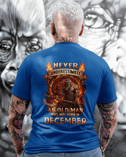 DECEMBER - GRUMPY OLD MAN T-SHIRT - FUNNY T-SHIRTS FOR MEN - PERFECT GIFT FOR MEN - HL12 (SKU2604-257-12)