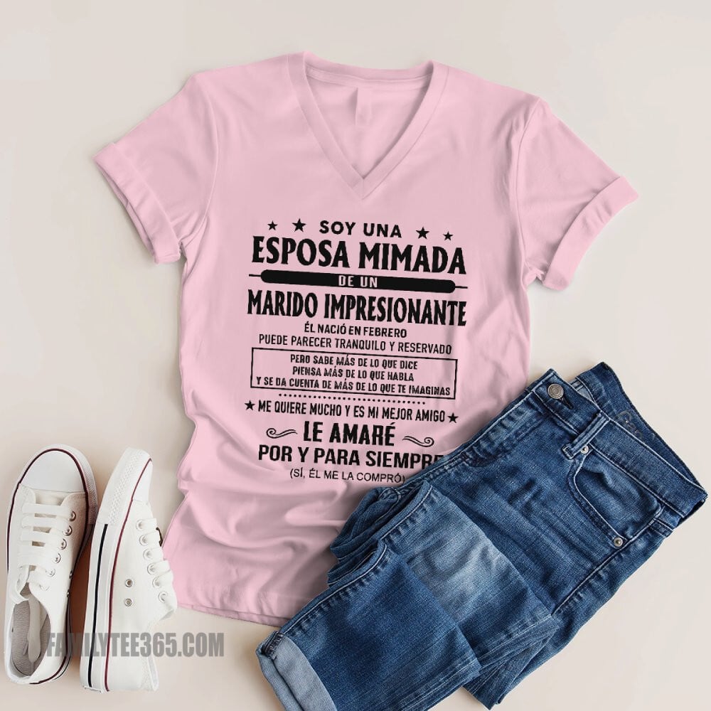 Febrero Marido Impresionante - Regalo especial para Esposa - T02 (Sku.Tbn16)
