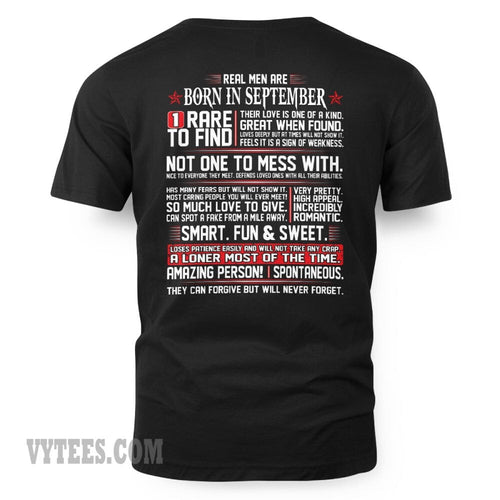 Real men are born in September - HL09 (SKU04-108-09)