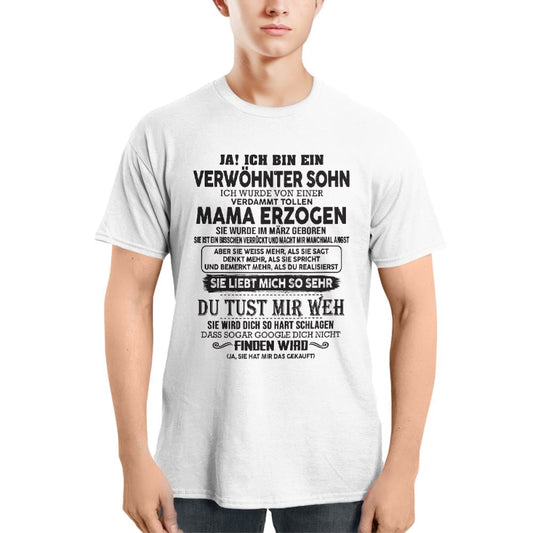 MÄRZ - Tolle Mama - Besonderes Geschenk für deinen Sohn - HL03 (SKU05-21)