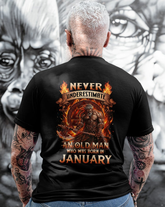JANUARY - GRUMPY OLD MAN T-SHIRT - FUNNY T-SHIRTS FOR MEN - PERFECT GIFT FOR MEN - HL01 (SKU2604-257-01)