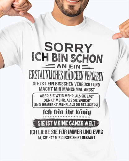 Sorry Mädels - Das perfekte Geschenk für deinen Freund (SKU05-25)