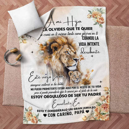 Para tu querida hija - manta perfecta para tu hija